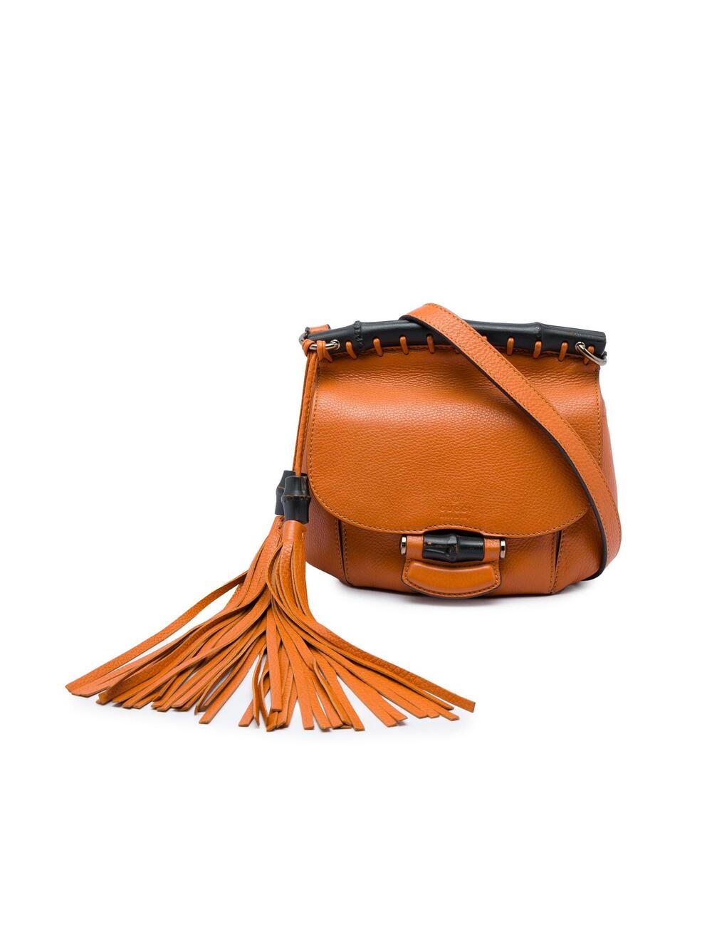 Gucci Small Calfskin Bamboo Nouveau #358337G64B